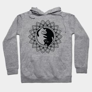 mandala cat Hoodie